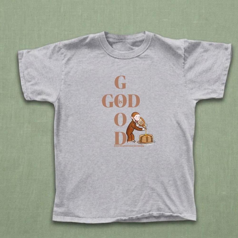 God Is Good Grey Tee